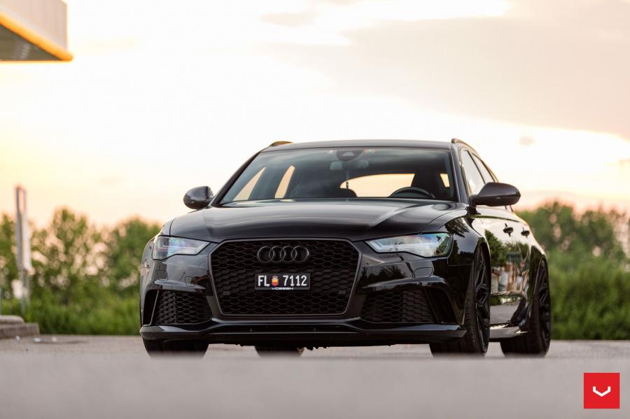  Audi RS6 Avant on Vossen Wheels (HF-2) 2019 года  (фото 1 из 20)